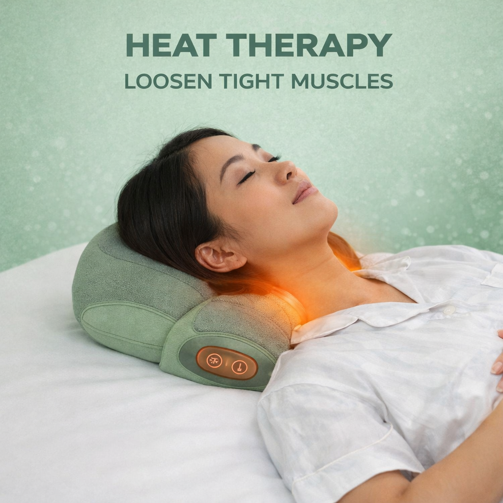 Original NeckSoothe™ Pillow | Traction Therapy Massager