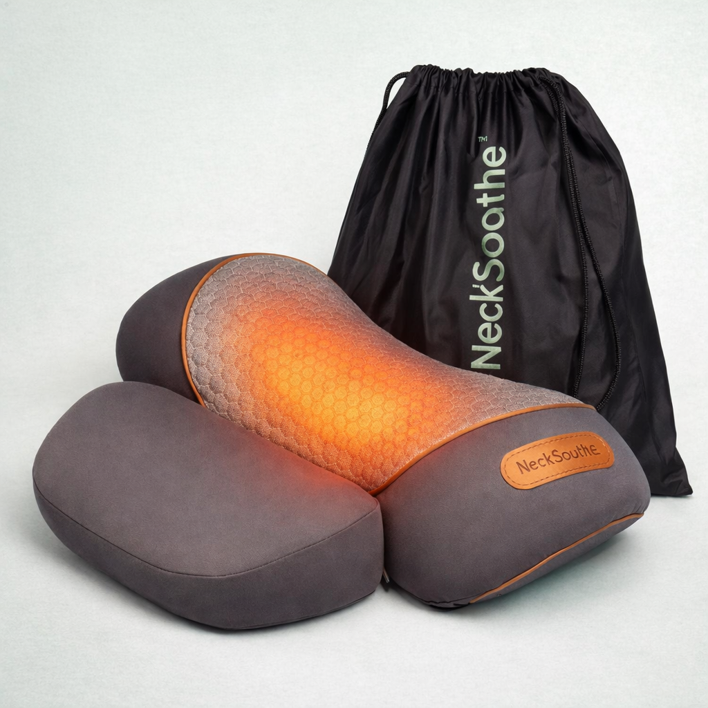 Original NeckSoothe™ Pillow | Traction Therapy Massager