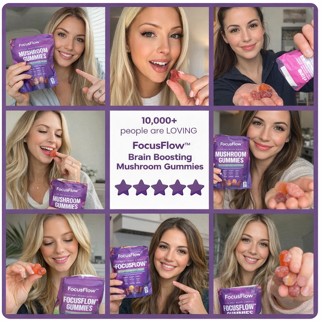 FocusFlow™ Mushroom Gummies