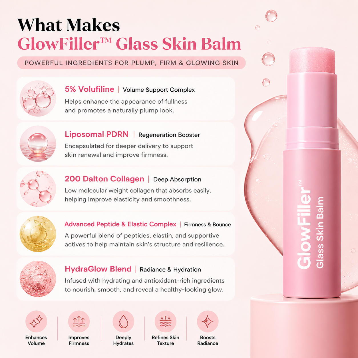 GlowFiller™ Glass Skin Balm
