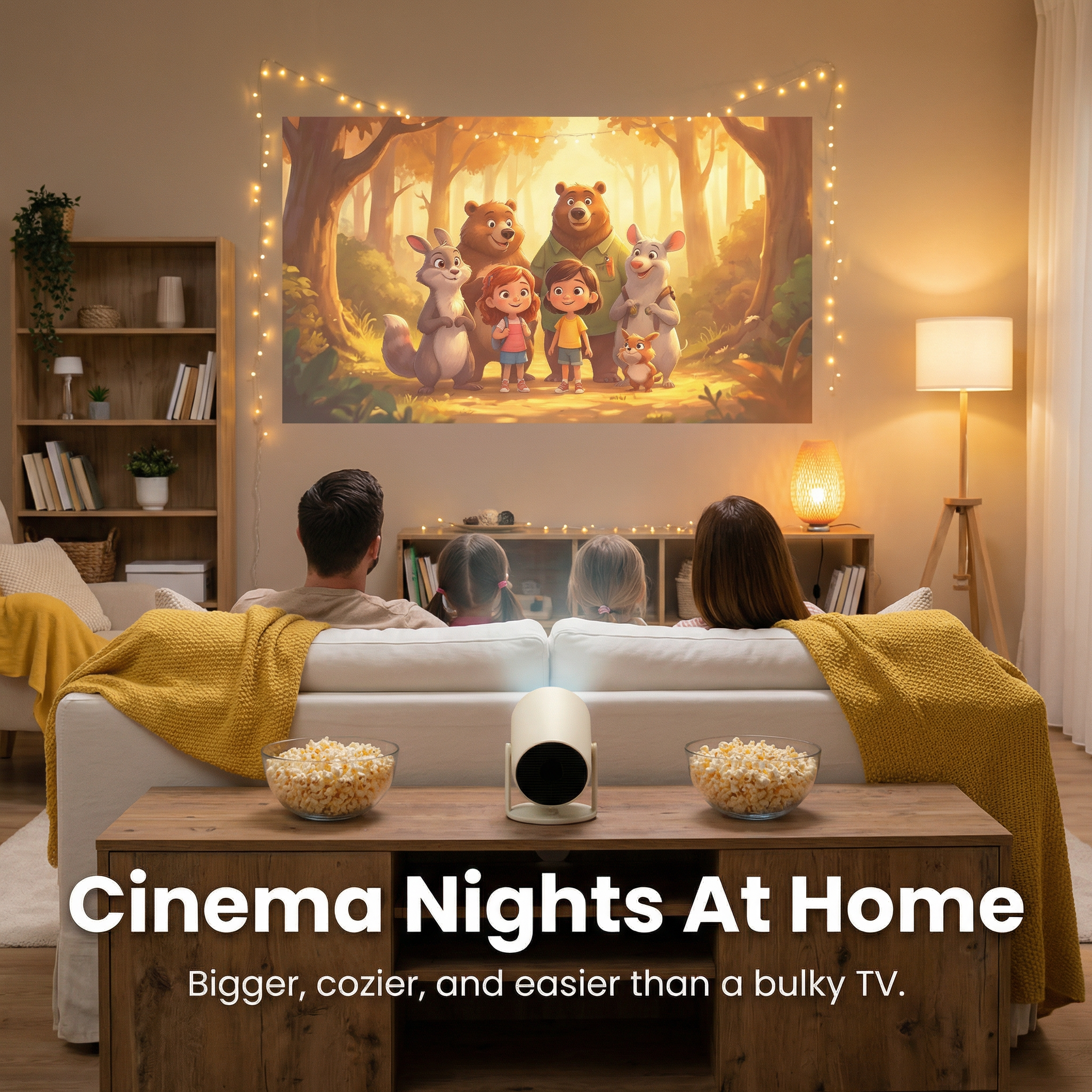 The NovaBeam™ Home Theater Device