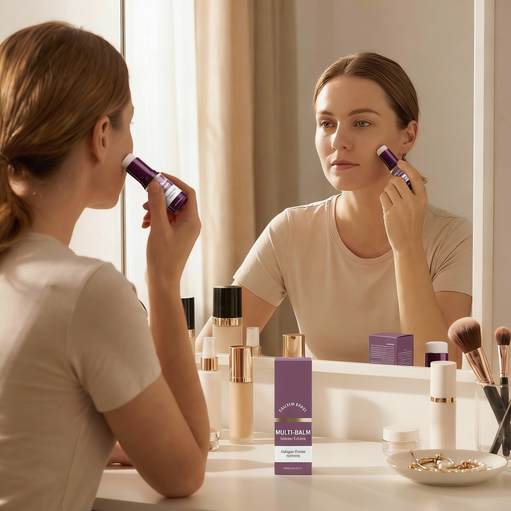 Anti-Aging Multi Balm Skincare Stick for Menopausal Skin