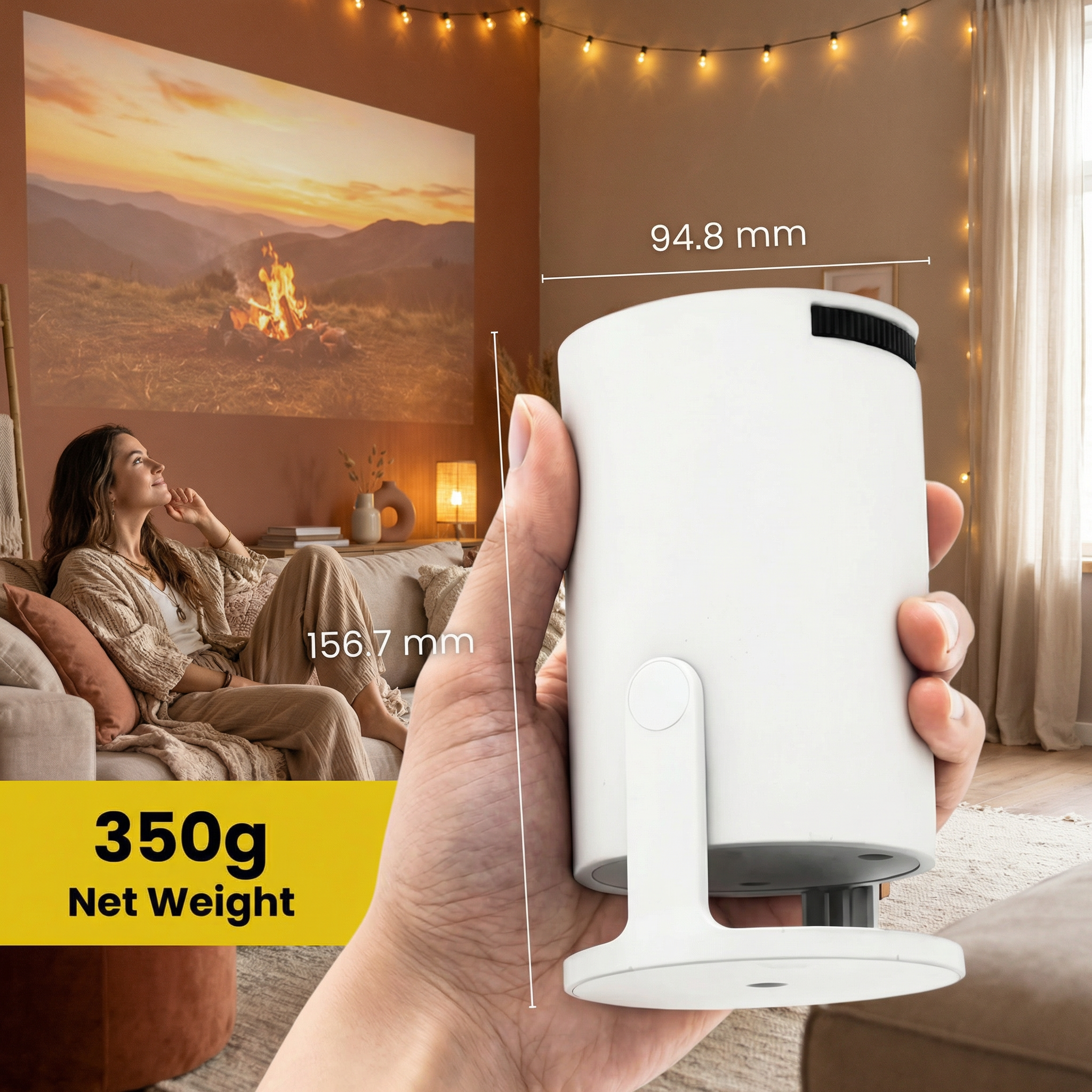 The NovaBeam™ Home Theater Device